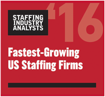 ESP IT was ranked as one of the fastest growing staffing companies in the country by Staffing Industry Analysts.