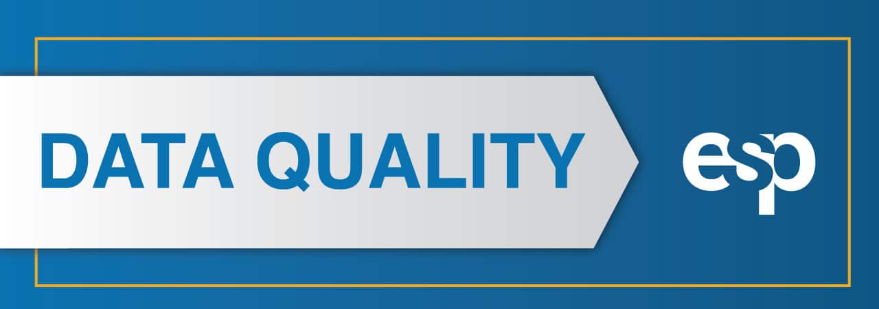 ESP Data Quality Website Banner
