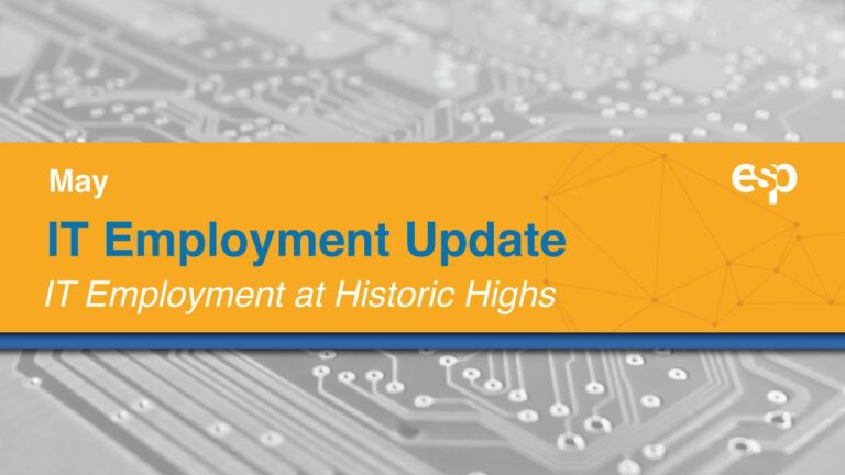 May IT Employment Update Website Banner