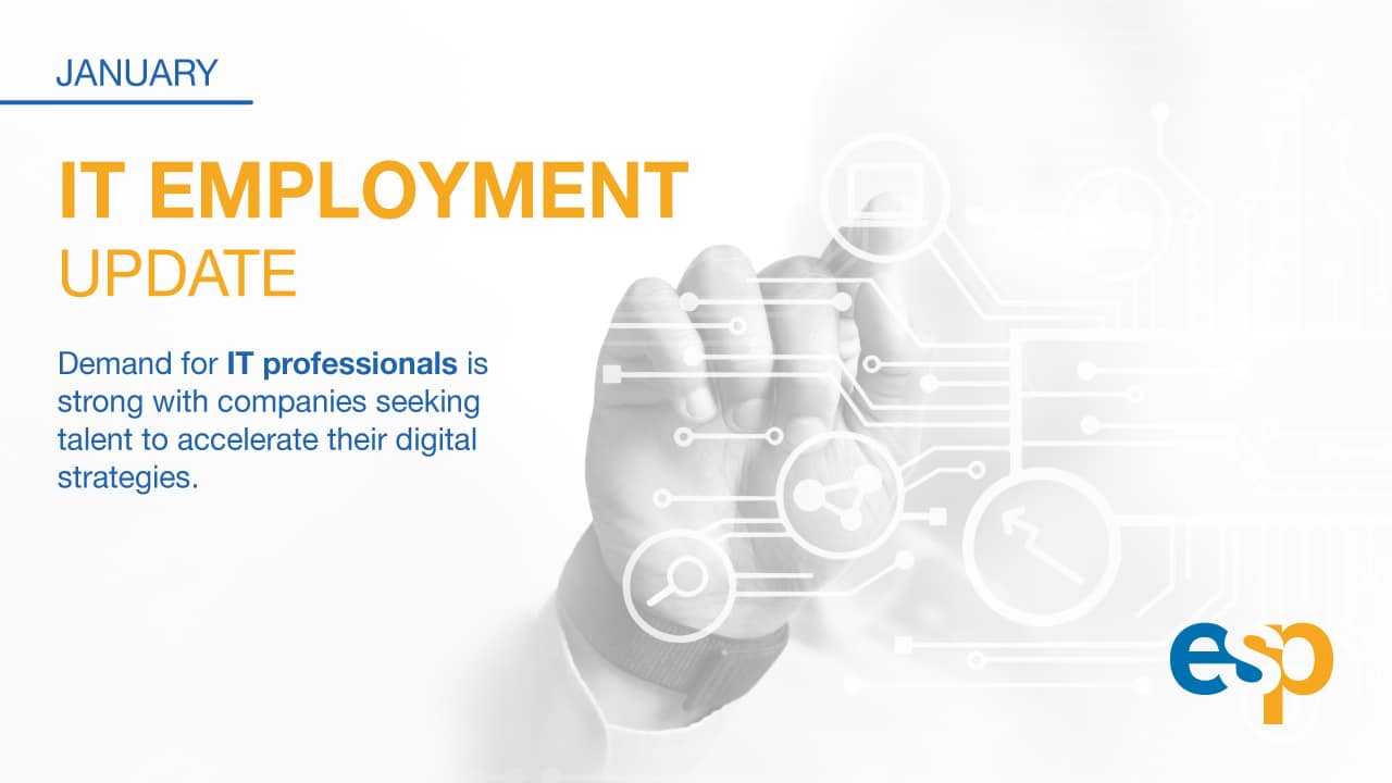 January IT Employment Update website banner